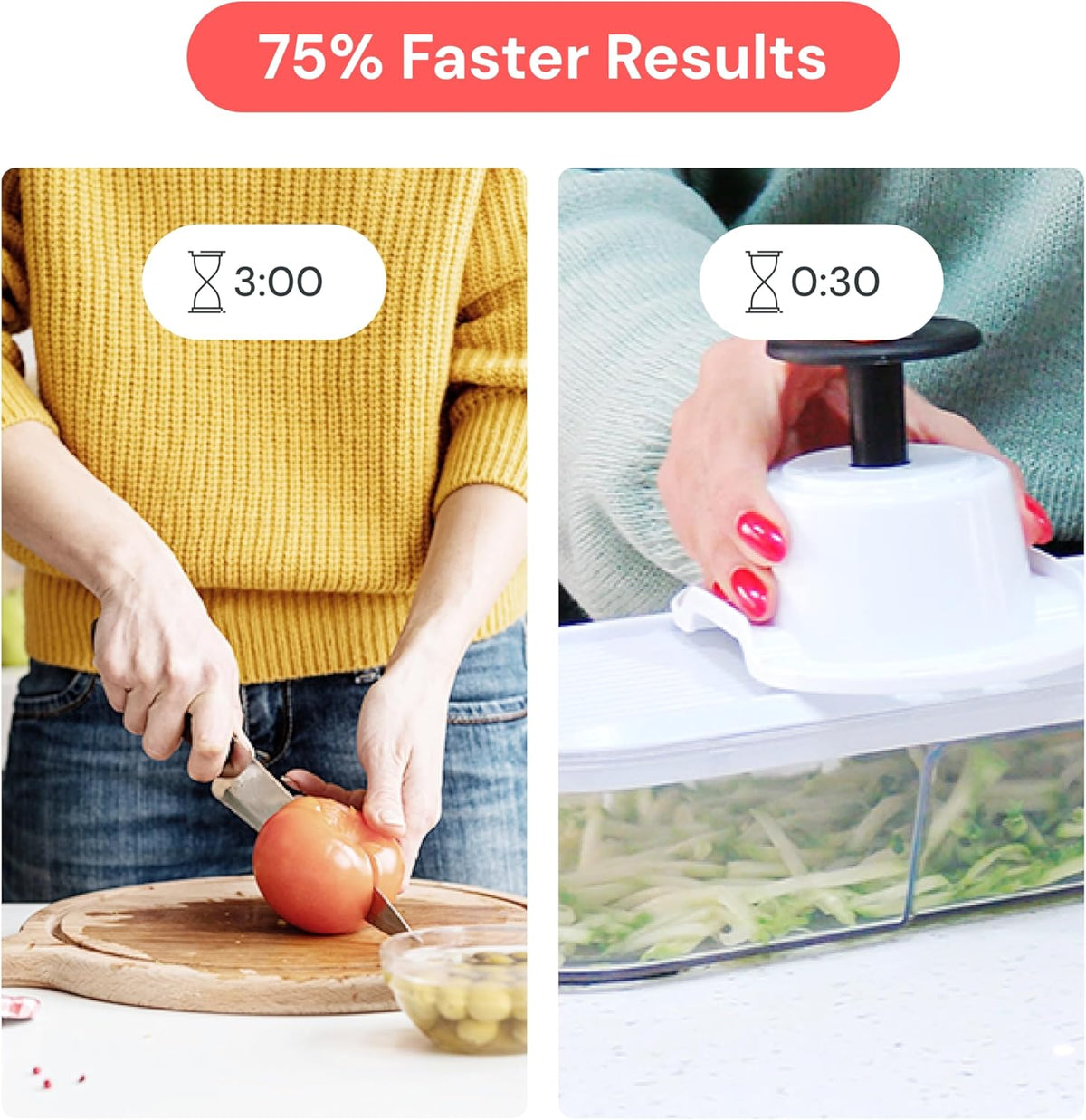 Pro Core Vegetable Chopper & Mandoline Slicer, 6-in-1 Kitchen Tool
