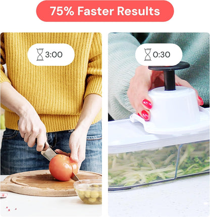 Pro Core Vegetable Chopper & Mandoline Slicer, 6-in-1 Kitchen Tool