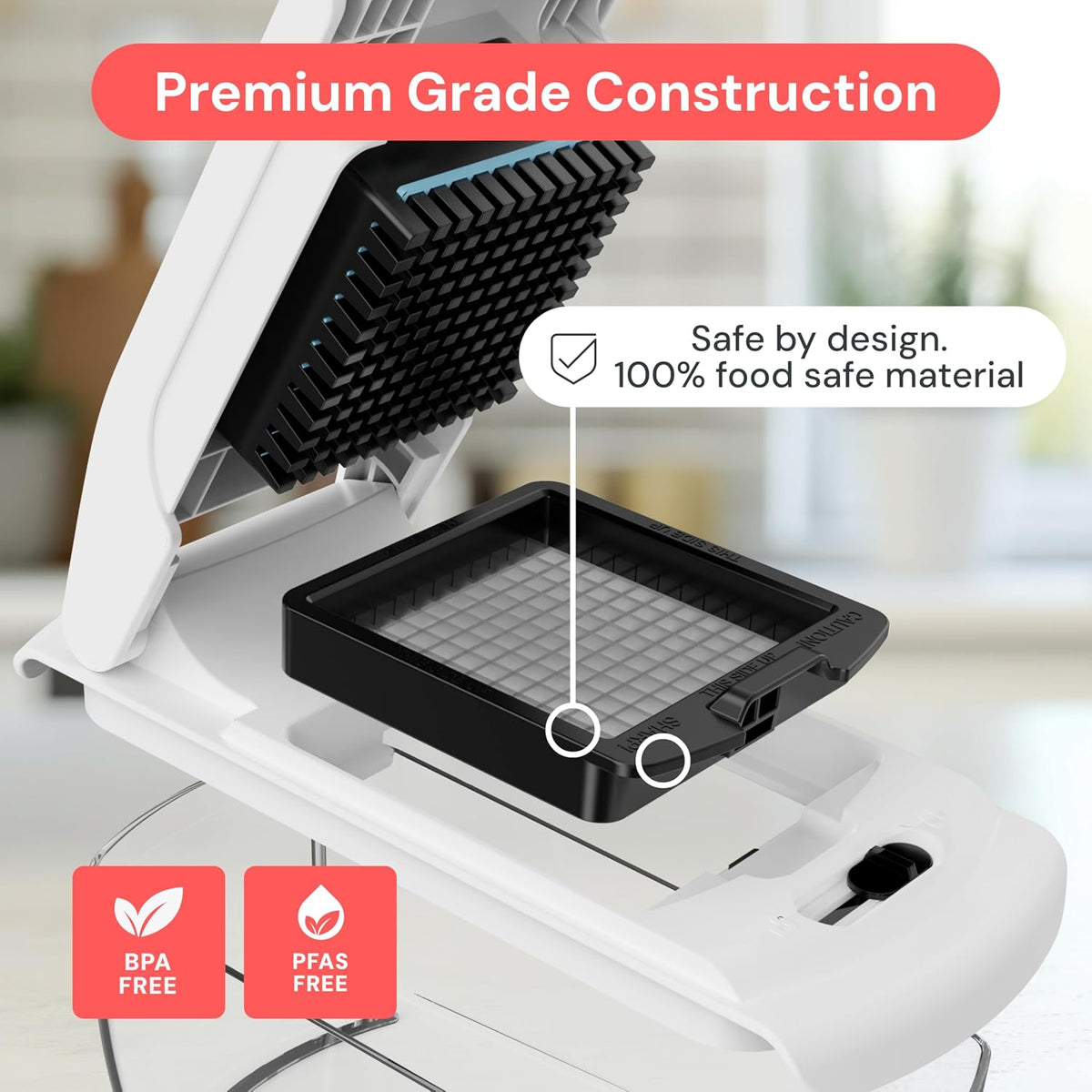 Pro Core Vegetable Chopper & Mandoline Slicer, 6-in-1 Kitchen Tool