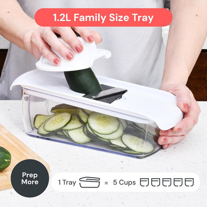 Pro Core Vegetable Chopper & Mandoline Slicer, 6-in-1 Kitchen Tool