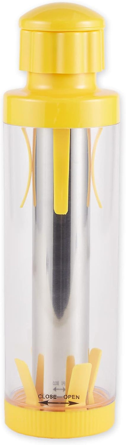 Yellow Deluxe Corn Stripper, 10.5" | Quickly Remove Kernels from the Cob | No Splatters or Mess | Dishwasher Safe