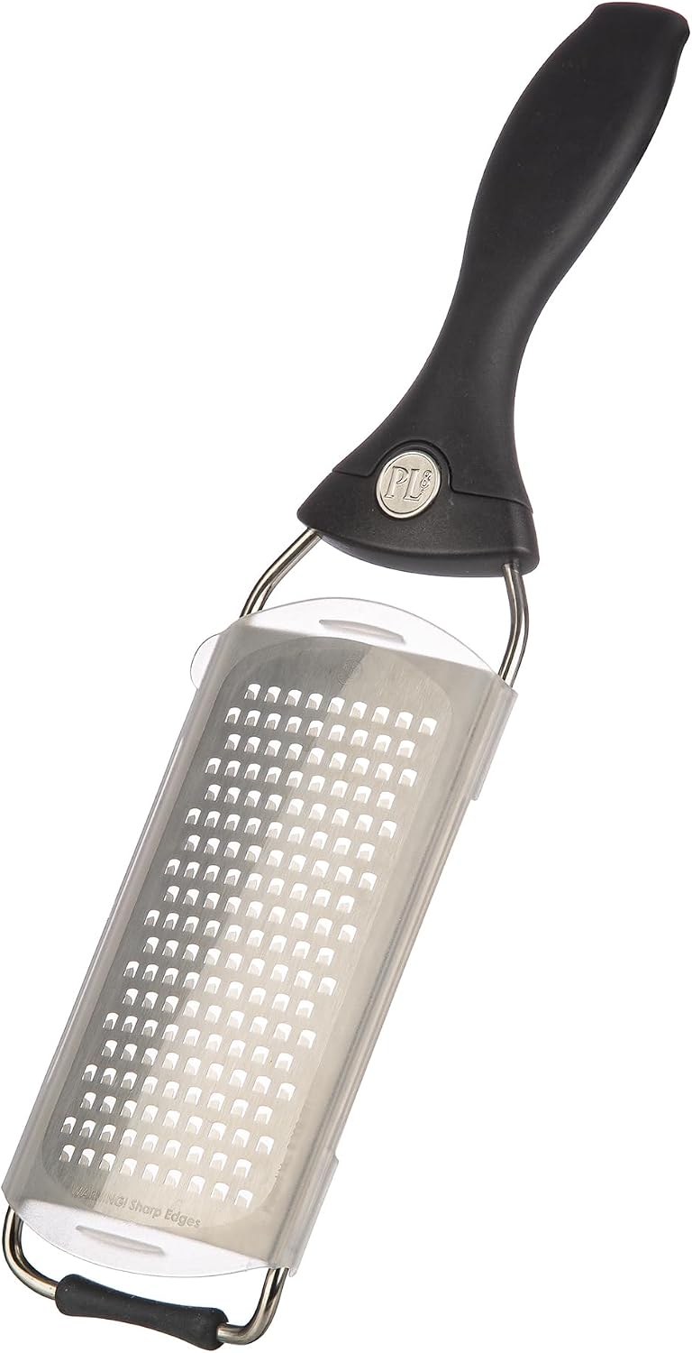 Fine Grater - Premium Stainless Steel Grater for Precision Zesting, Grating, and Shredding, Ideal for Cheese, Citrus, Ginger, Chocolate and Spices