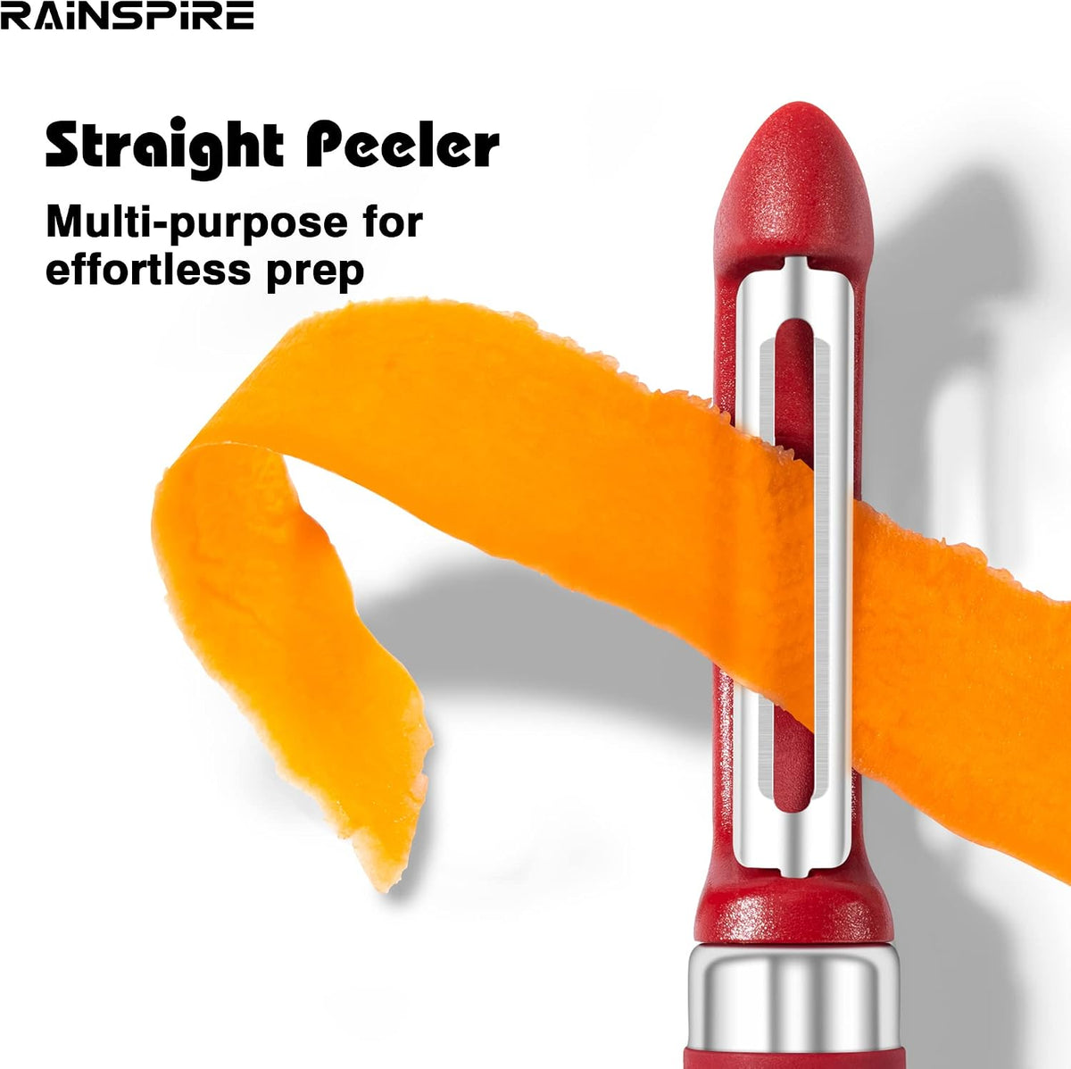 3-Piece Peeler Set, Premium Swivel Vegetable Peeler, Kitchen Gadgets Apple Peeler Potato Peeler Veggie Peeler Fruit Peeler, Dishwasher Safe Kitchen Accessories, Black