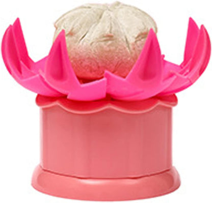 Large 2.36" Baozi Maker, Plastic Baozi Dumpling Molds, Bun Making Mould DIY Pastry Pie Steamed Stuffed Bun Tool, Bao Bun Moulds, Meat Bun Press Making -for Chinese Baozi, Steamed Bun - Pink