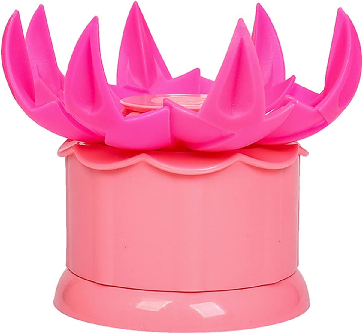 Large 2.36" Baozi Maker, Plastic Baozi Dumpling Molds, Bun Making Mould DIY Pastry Pie Steamed Stuffed Bun Tool, Bao Bun Moulds, Meat Bun Press Making -for Chinese Baozi, Steamed Bun - Pink