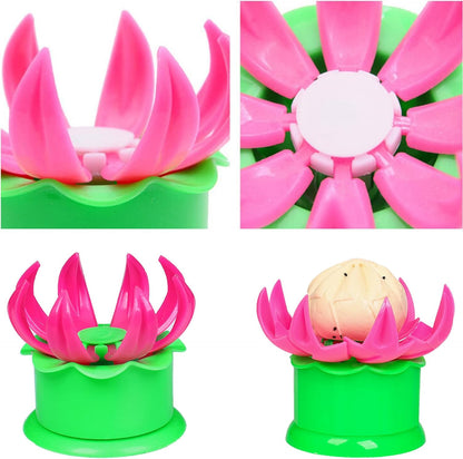 Large 2.36" Baozi Maker, Plastic Baozi Dumpling Molds, Bun Making Mould DIY Pastry Pie Steamed Stuffed Bun Tool, Bao Bun Moulds, Meat Bun Press Making -for Chinese Baozi, Steamed Bun - Pink