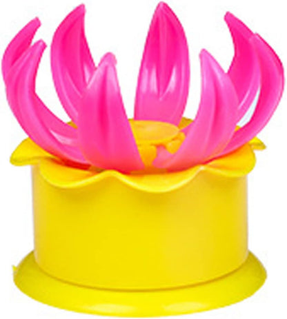 Large 2.36" Baozi Maker, Plastic Baozi Dumpling Molds, Bun Making Mould DIY Pastry Pie Steamed Stuffed Bun Tool, Bao Bun Moulds, Meat Bun Press Making -for Chinese Baozi, Steamed Bun - Pink