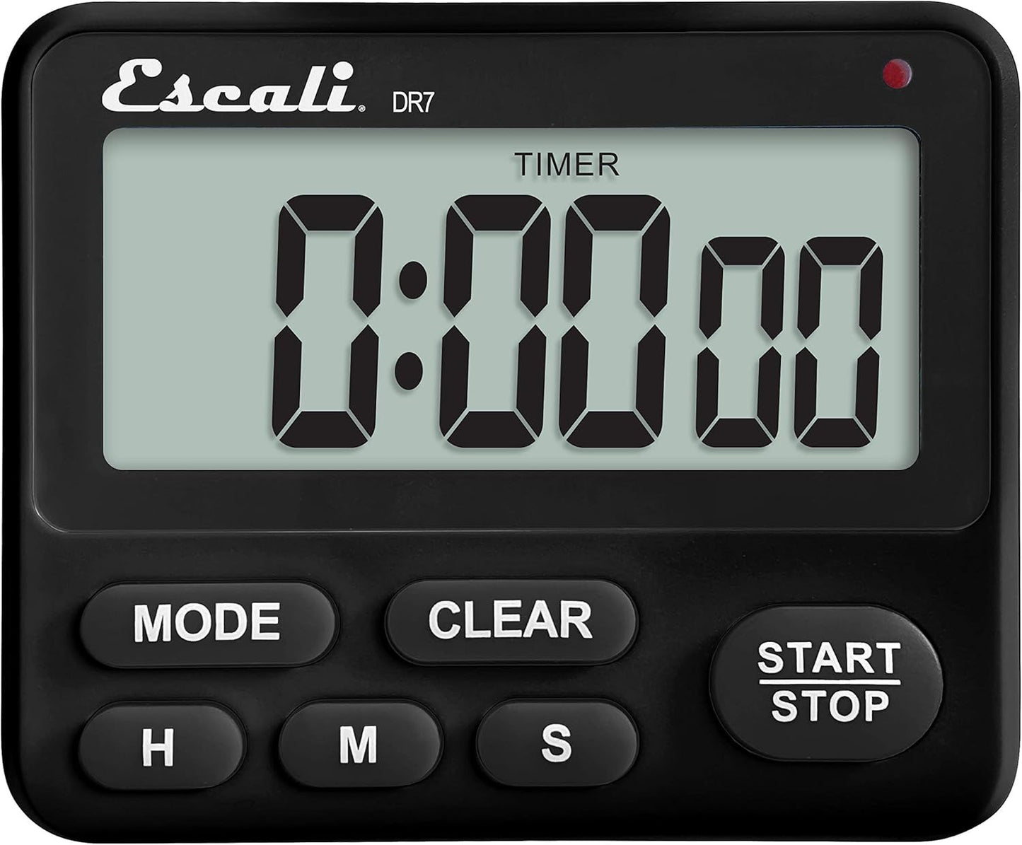 Extra Loud Display Digital Kitchen Timer with Clock Mode, Recall Timer Magnetic Back