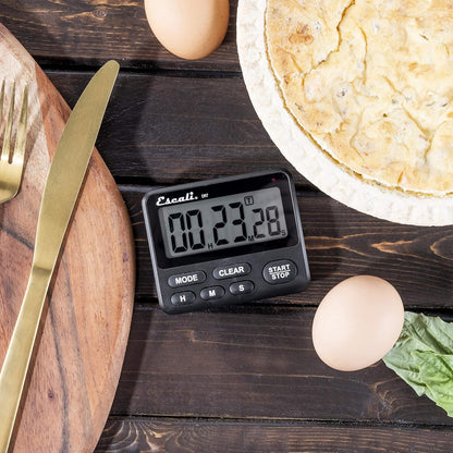 Extra Loud Display Digital Kitchen Timer with Clock Mode, Recall Timer Magnetic Back