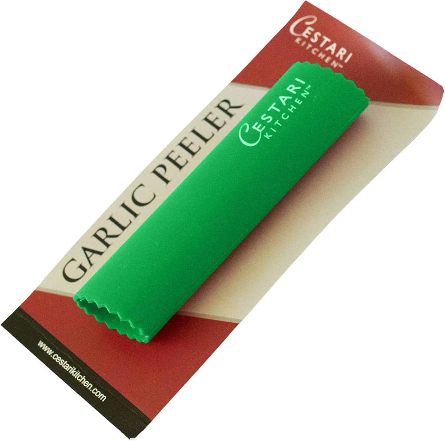 Silicone Garlic Peeler Roller Tube – Effortless Garlic Skin Remover | BPA-Free, Odor-Resistant, Dishwasher Safe Fast, Mess-Free Prep Kitchen Tool – Red, for Home Cooks and Chefs