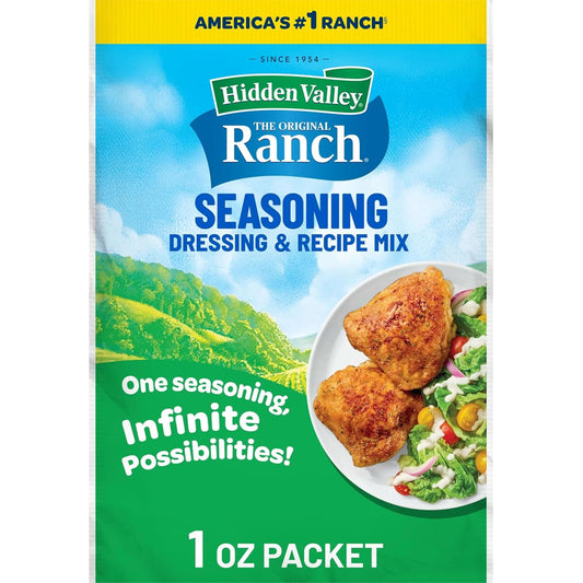 Original Ranch Seasoning, Dressing and Recipe Mix, 1 Ounce (Package May Vary)