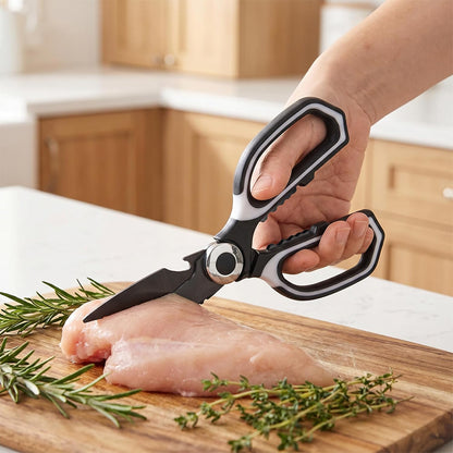 3 Pack Kitchen Scissors & Seafood Scissors Set, Sharp Kitchen Shears