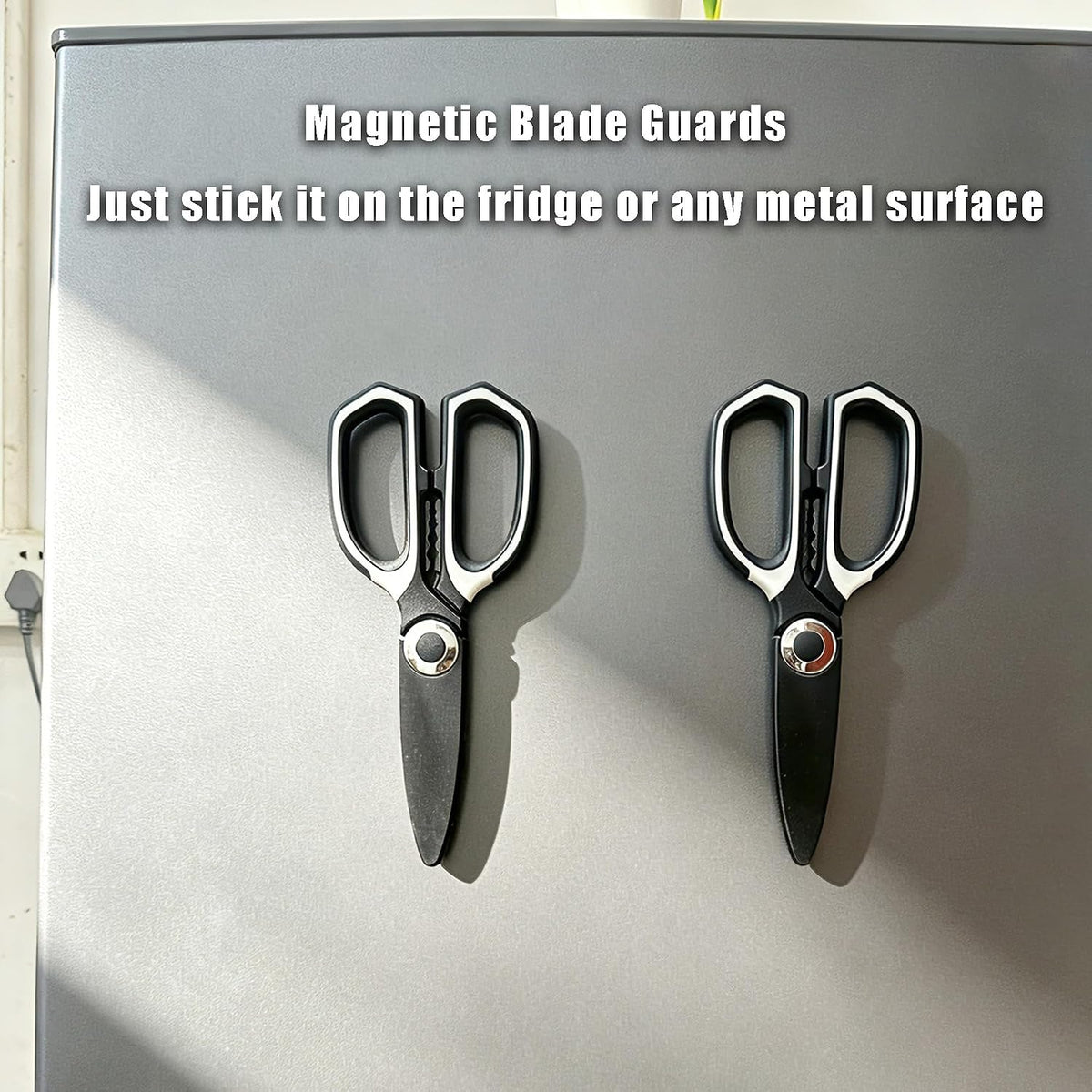 3 Pack Kitchen Scissors & Seafood Scissors Set, Sharp Kitchen Shears