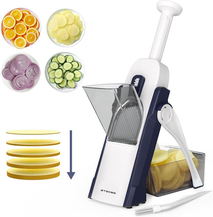 Safe Mandoline Slicer for Kitchen, Vegetable & Food Cutter (Only Slice)