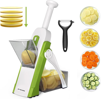 Safe Mandoline Slicer for Kitchen, Vegetable & Food Cutter (Only Slice)