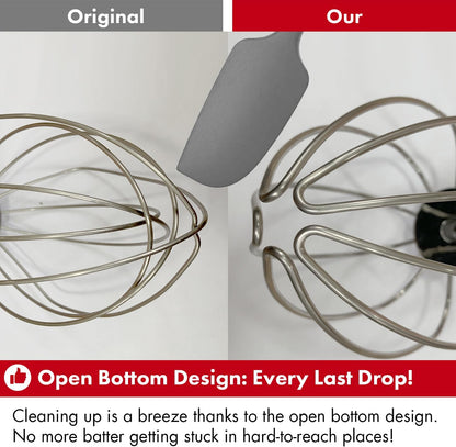 QAP Stainless Steel Wire Whip Fits KitchenAid 4.5 5 QT Tilt Head