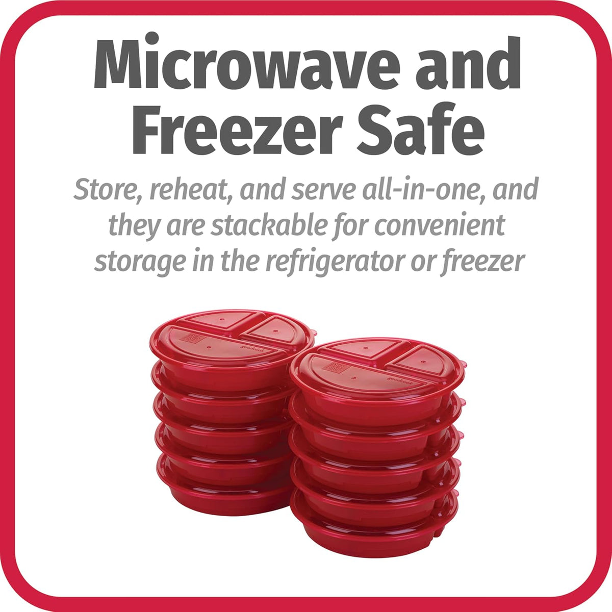 4-Cup Meal Prep Bowls Set with Lids and Dressing Cup, Microwavable Food Storage Containers for Meal Prepping, Set of 10, Black