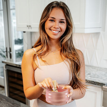 Whisk Set- Matcha Set includes Matcha Bowl, Sifter, Holder and Scoop- The Perfect Bamboo Whisk for Matcha Tea (Pink)