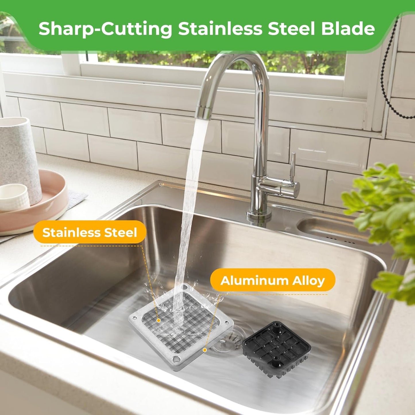 Replacement Chopper 1/4" Blade Commercial Vegetable Chopper Dicer Stainless Steel Blade for Fruit Cutting Machine Tomato French Fries Cutter