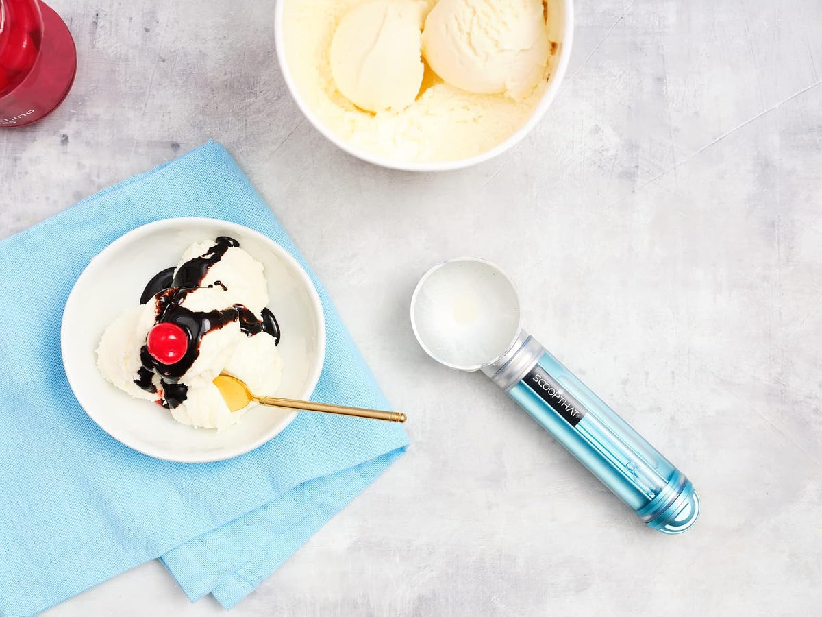 ScoopTHAT Radii Warming Ice Cream Scoop, Black/Grey, large