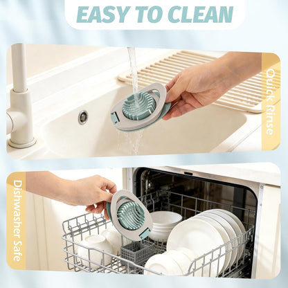 Egg Slicer, Stainless Steel Wire Egg Cutter for Kitchen