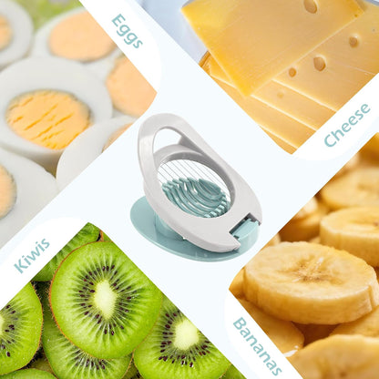Egg Slicer, Stainless Steel Wire Egg Cutter for Kitchen