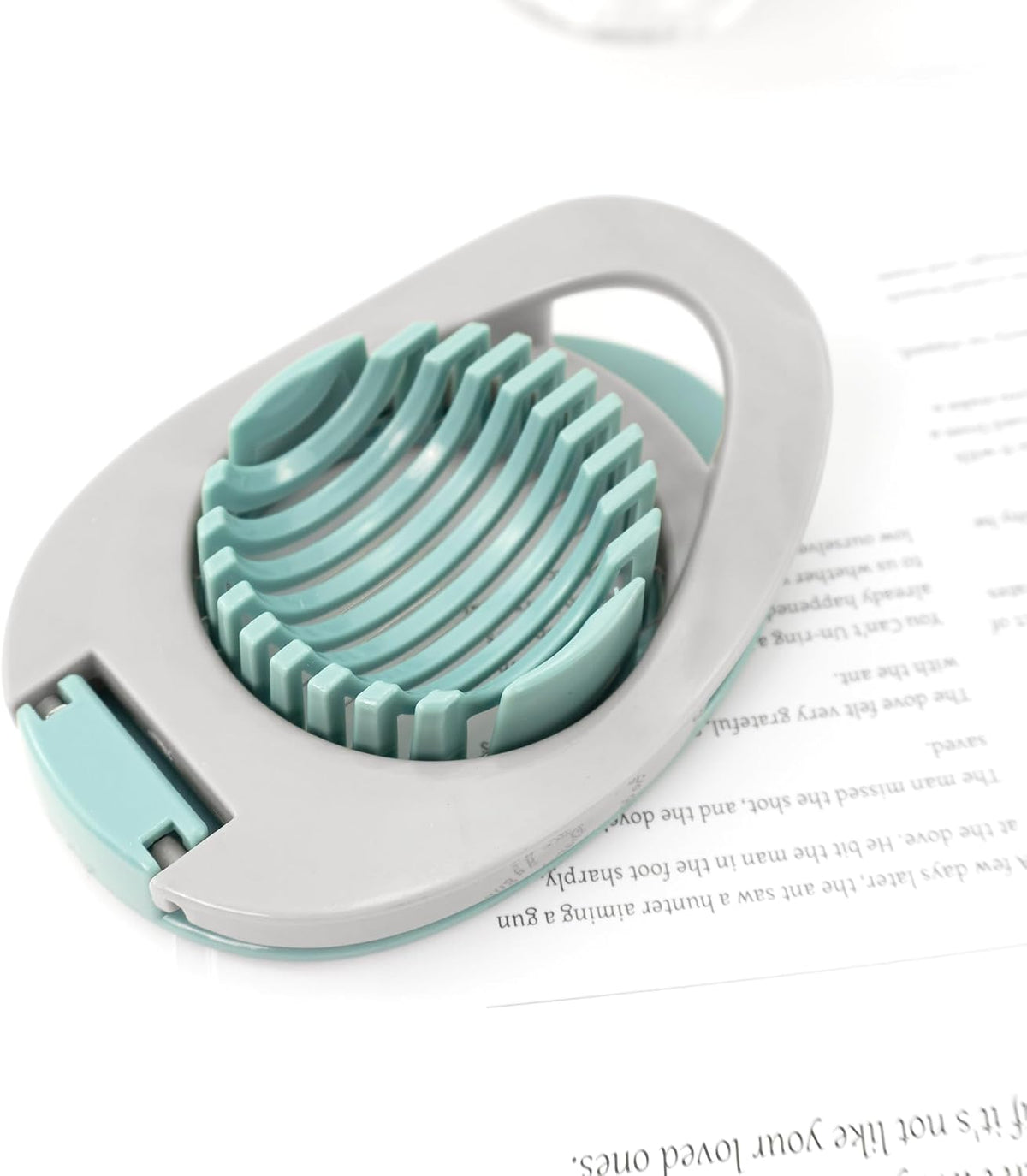 Egg Slicer, Stainless Steel Wire Egg Cutter for Kitchen
