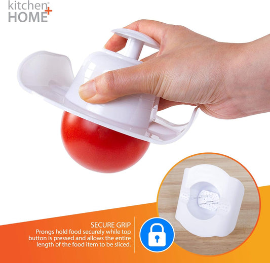 Food Safety Holder for Any Mandolin Slicer or Grater