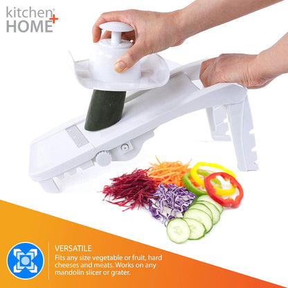 Food Safety Holder for Any Mandolin Slicer or Grater