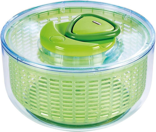 Easy Spin Salad Spinner, Green, Large