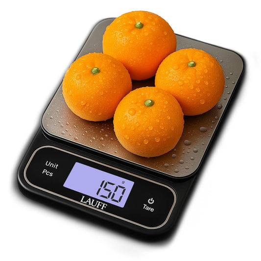 Digital Food Scale, Weighs Scale, Kitchen Scales, Food Scales messaures in Grams and Ounces with 0.01oz/1g Precise, Waterproof Kitchen Scale for Baking & Meal Prep with LCD Display (1g/10kg)