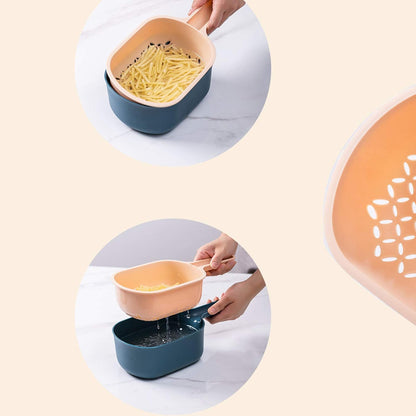 Vegetable Chopper-Spiralizer Vegetable Mandoline Slicer-Onion Chopper with Container-Pro Food Chopper with Container-4 Blades