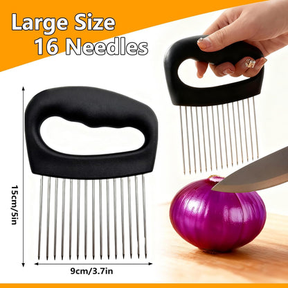 Onion Holder for Slicing Meat Tenderizer