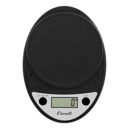 Primo Digital Food Scale Multi-Functional Kitchen Scale and Baking Scale for Precise Weight Measuring and Portion Control, 8.5 x 6 x 1.5 inches, Chrome