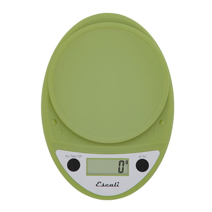 Primo Digital Food Scale Multi-Functional Kitchen Scale and Baking Scale for Precise Weight Measuring and Portion Control, 8.5 x 6 x 1.5 inches, Chrome