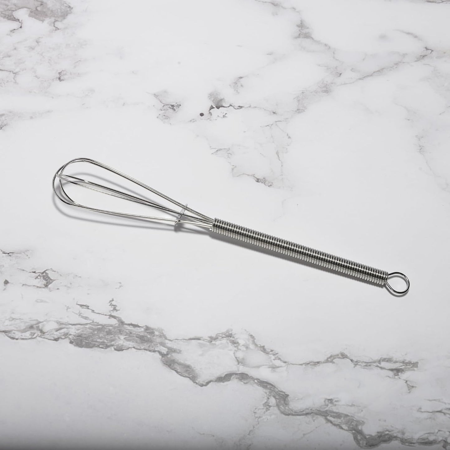 Mini Whisks 7 inch 8Pcs Stainless Whisk, Hand Egg Mixer for Flour Cake Egg, Kitchen Cooking Baking Use Whisk