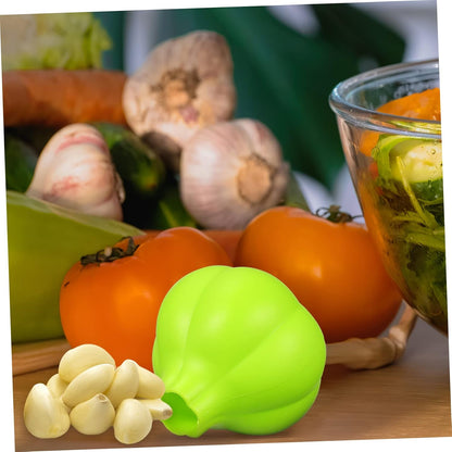 Silicone Garlic Peeler Tube with No Odor Transfer Portable Lightweight Garlic Peel Tool for Easy Skin Removal Food Grade Silicone No Waste Design Suitable for Kitchen and Bbq Use