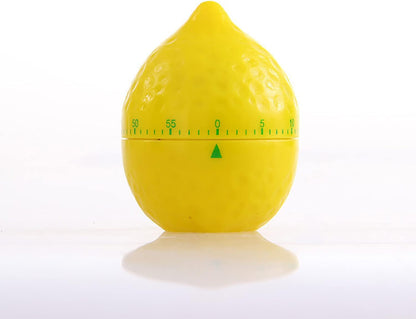 1Pcs Fashion Cartoon Kitchen Timer Different Shape Creative Reminders (Lemon)