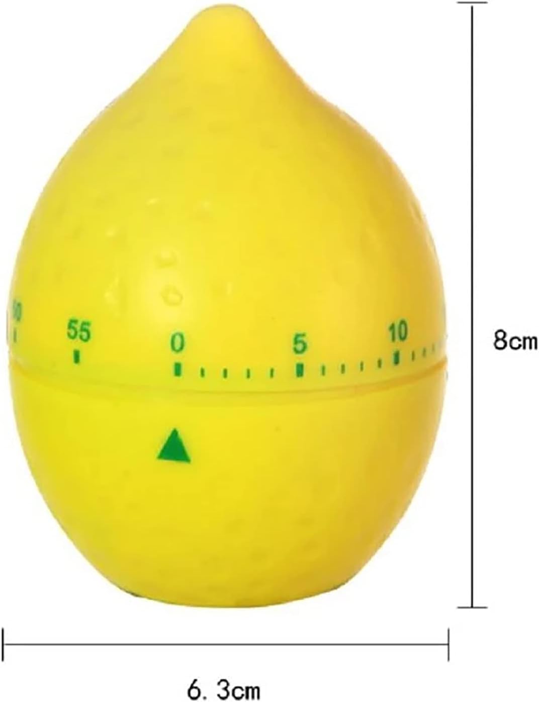 1Pcs Fashion Cartoon Kitchen Timer Different Shape Creative Reminders (Lemon)