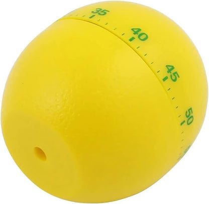 1Pcs Fashion Cartoon Kitchen Timer Different Shape Creative Reminders (Lemon)
