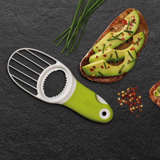 GoAvocado 3-in-1 Avocado Slicer,Green