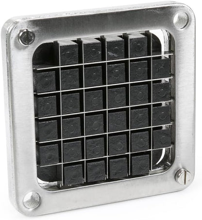 Replacement 2-Hole 3/8" Blade Assembly and Pusher Block Kit for Commercial French Fry Cutter