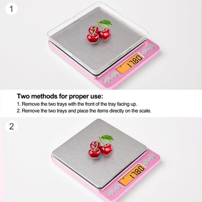 Digital Kitchen Scale 500g/0.01g, High Precision Cooking Food Scale