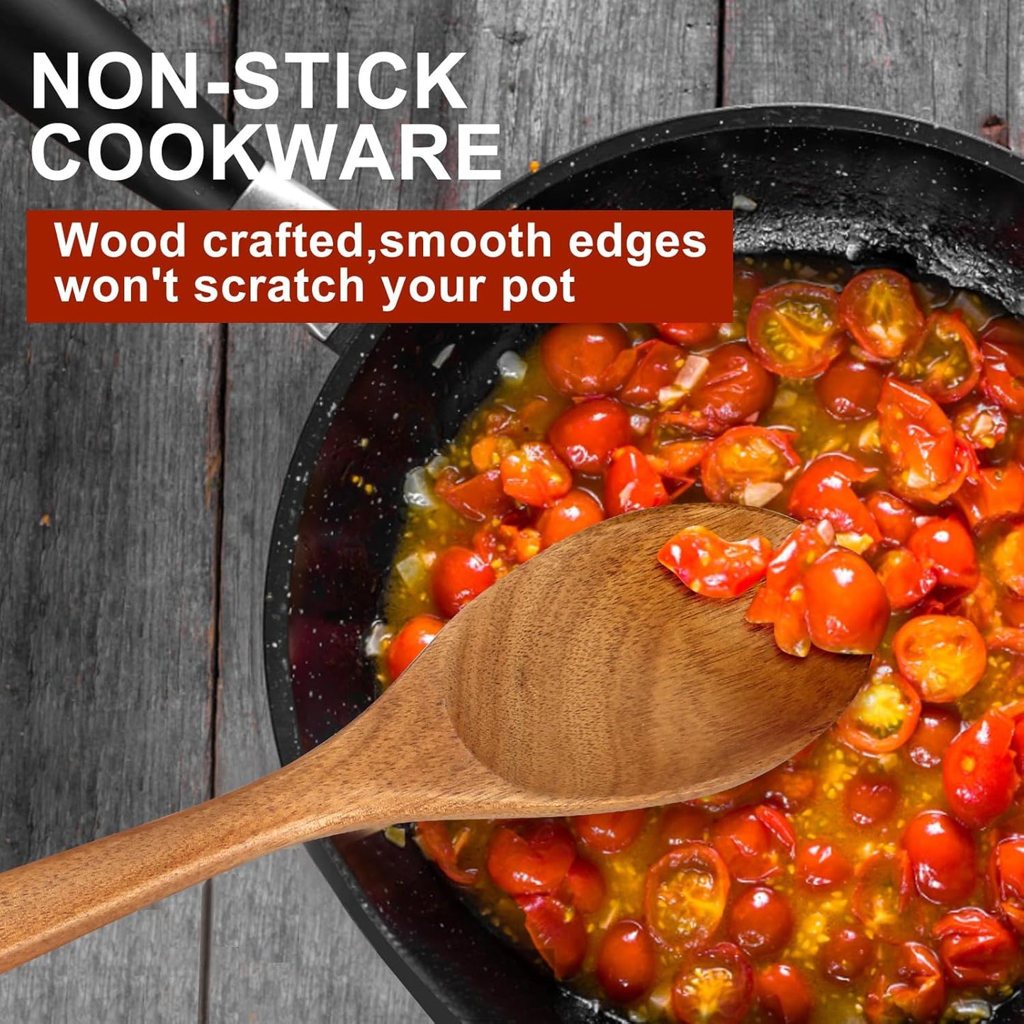 Wooden Spaghetti Spoon Server Pasta Fork Tongs Pasta Spoon Ladle with Teeth | 12.5 Inch Teak Wood Pasta Strainer Utensil Spaghetti Scoop Pasta Spatula Kitchen Tool Noodle Spoon Pasta Drainer Gifts