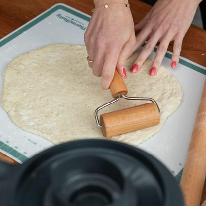 Small Rolling Pin, Wooden Dough Roller for Home Kitchen