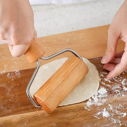 Small Rolling Pin, Wooden Dough Roller for Home Kitchen
