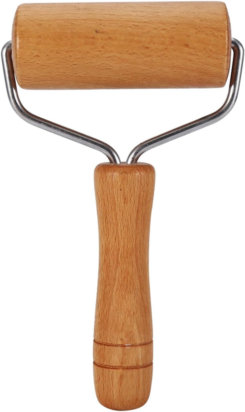 Small Rolling Pin, Wooden Dough Roller for Home Kitchen