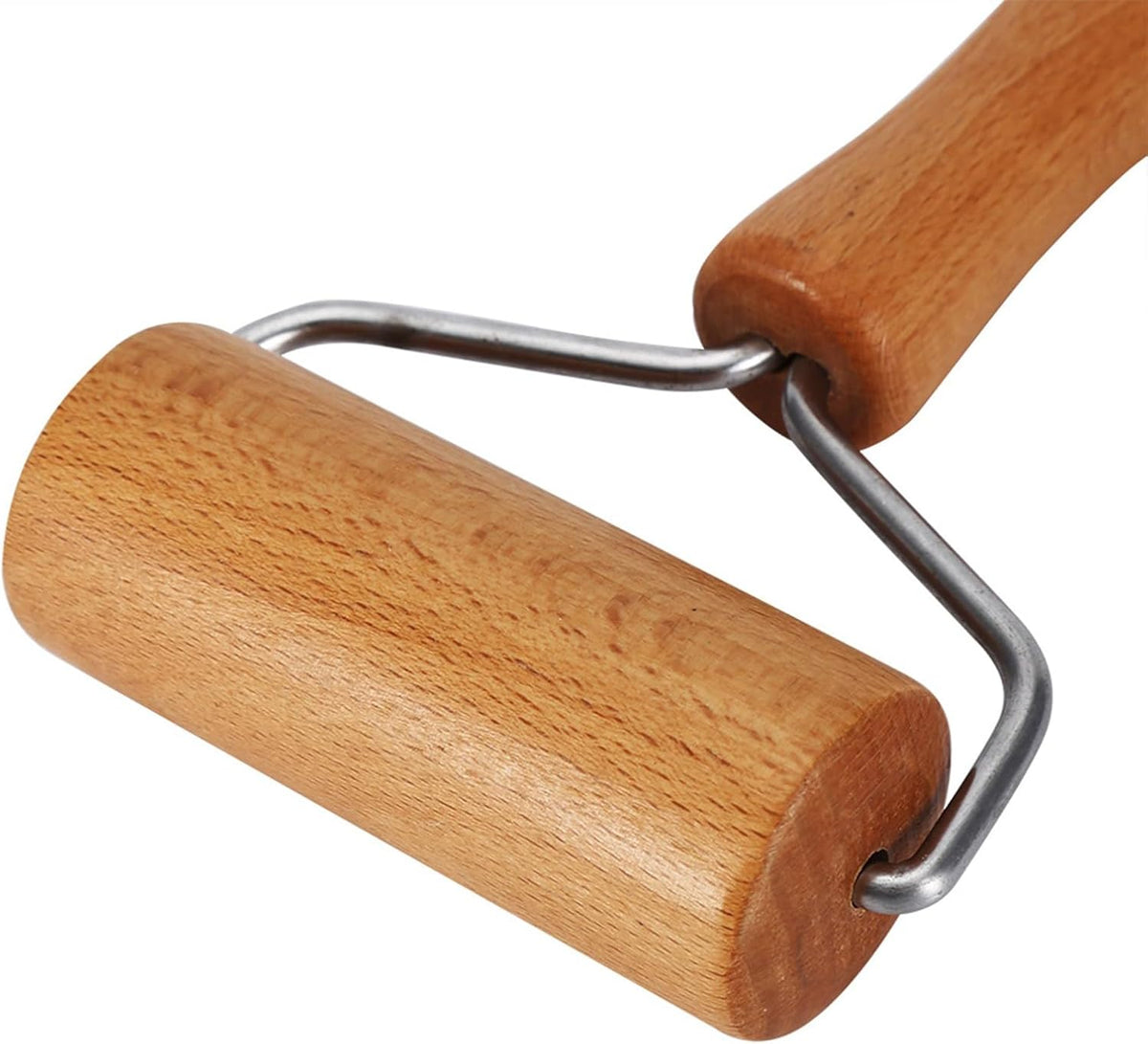 Small Rolling Pin, Wooden Dough Roller for Home Kitchen