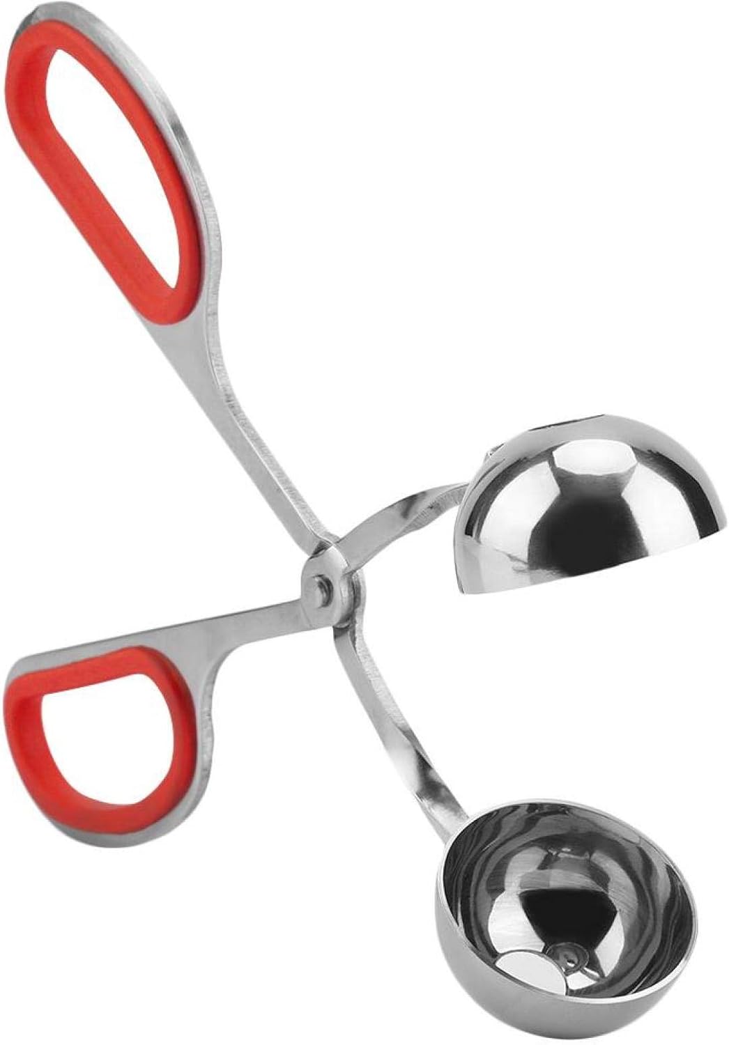 Meat Baller, Stainless Steel Meatball Scoop Maker Non-sticky Meatballs Rice Balls Clip Maker Kitchen Tool (blue)