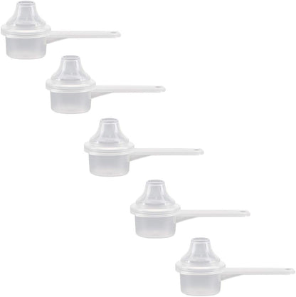 Measuring Scoop & Funnel - No Cap Open Spoon 1-Pack 15cc | Universal open design measuring spoon, Built-in funnel neck pour spout, Quick access cup for coffee powders and baking